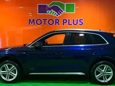 Used Audi Q5 S-Line 204 HP (150 kW) 2021 Blue SUV