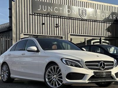 White Used 2014 Mercedes C250 AMG Line Premium Sedan | £15,000 (A bit pricey)