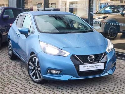 Blue Used 2021 Nissan Micra Tekna Hatchback | £15,295 (Expensive)