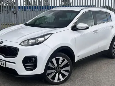 Used Kia Sportage 134 HP (98 kW) 2016 White SUV