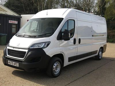 Used Peugeot Boxer S 140 HP (102 kW) 2021 White Van