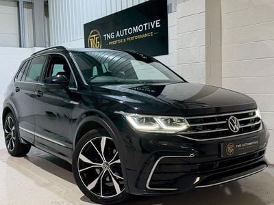 Used VW Tiguan R-line 150 HP (110 kW) 2021 Black SUV