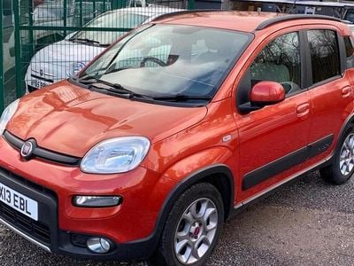 Used Fiat Panda 4x4 S 85 HP (62 kW) 2013 Red Hatchback