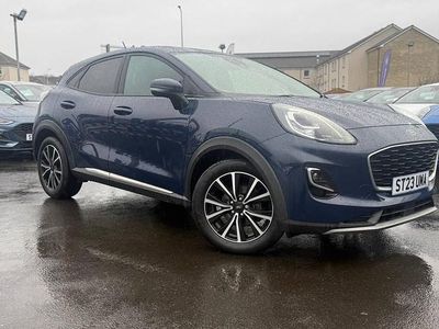 Used Ford Puma Titanium 125 HP (91 kW) 2023 Blue SUV