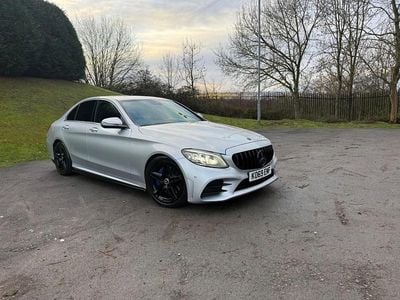 Used Mercedes C300 AMG line 2020 Silver Sedan