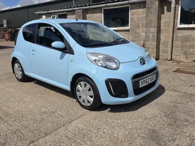Used Citroën C1 VTR Sport 68 HP (50 kW) 2012 Blue Hatchback