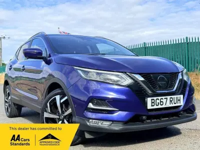 Used Nissan Qashqai S 163 HP (119 kW) 2017 Blue SUV