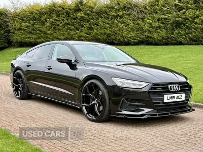 Usado Audi A7 Sport 340 HP (250 kW) 2019 Cinzento Sedan