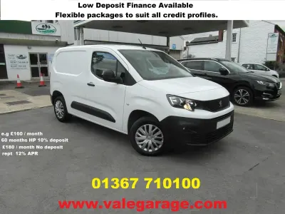 Used Peugeot Partner 131 HP (96 kW) 2020 White MPV