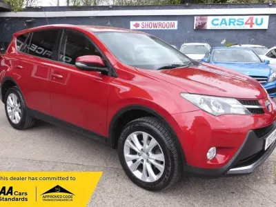 Usado Toyota RAV4 150 CV (110 kW) 2013 Rojo SUV