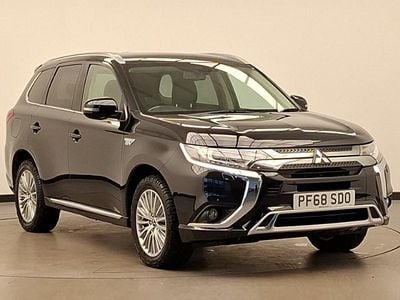 Black Used 2018 Mitsubishi Outlander P-HEV SUV | £13,298 (Fair price)