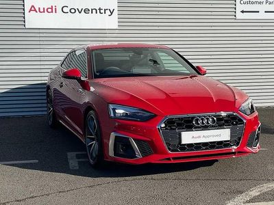 Used Audi A5 S-Line 163 HP (119 kW) 2025 Progressive red metallic Coupe
