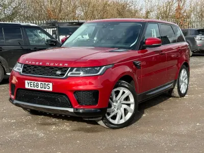 Used Land Rover Range Rover Sport HSE 306 HP (225 kW) 2019 Red SUV