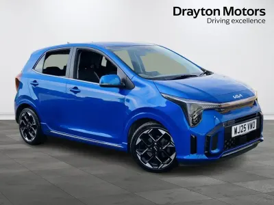 Used Kia Picanto GT-Line S 77 HP (56 kW) 2025 Blue Hatchback
