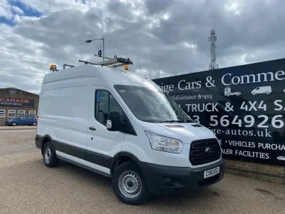 Usado Ford Transit 155 CV (114 kW) 2016 Blanco Van
