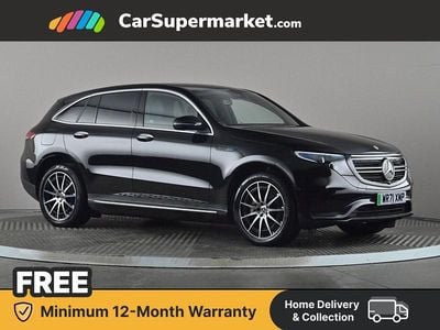 Used Mercedes EQC400 AMG line 300 kW (408 HP) 2022 Black SUV