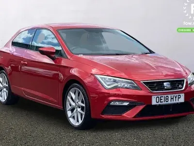 Used Seat Leon SC FR 125 HP (91 kW) 2018 Red Hatchback