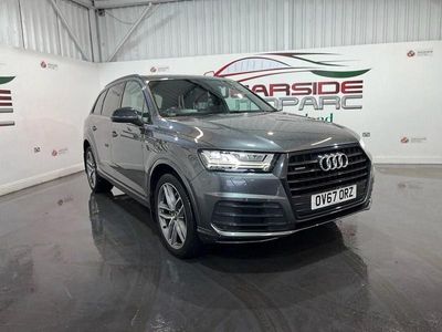 Grey Used 2017 Audi Q7 S-Line SUV | £22,499 (Fair price)