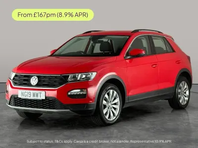Używany VW T-Roc SE 2019 Czerwony SUV