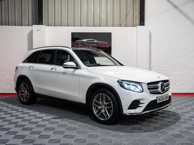 White Used 2016 Mercedes GLC250 AMG line Estate | £13,750 (Fair price)