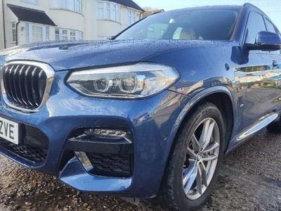 Used BMW X3 M Sport 292 HP (214 kW) 2020 Blue SUV