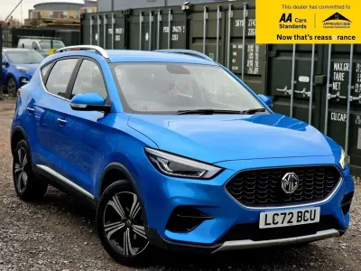 Usado MG ZS Excite 111 HP (81 kW) 2022 Azul Citadino