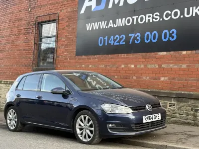 Used VW Golf VII GT 150 HP (110 kW) 2014 Blue Hatchback