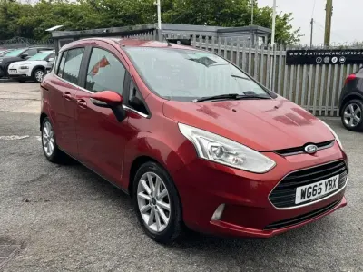 Used Ford B-MAX Titanium 100 HP (73 kW) 2015 Red MPV