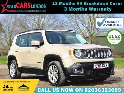 Used Jeep Renegade Longitude 140 HP (102 kW) 2016 Beige SUV
