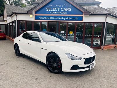White Used 2015 Maserati Ghibli Coupe | £18,495 (Fair price)