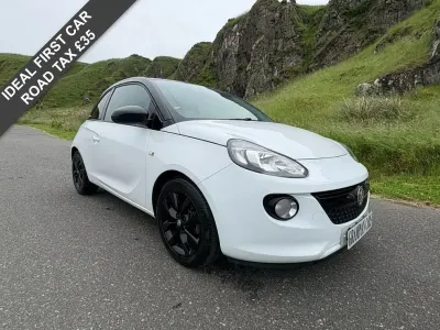 Used Vauxhall Adam Jam 70 HP (51 kW) 2013 White Hatchback