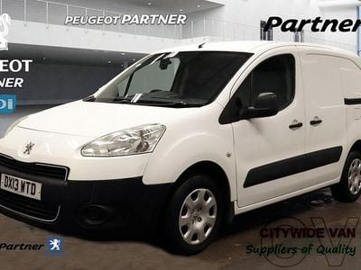 White Used 2013 Peugeot Partner S MPV | £4,495 (Fair price)