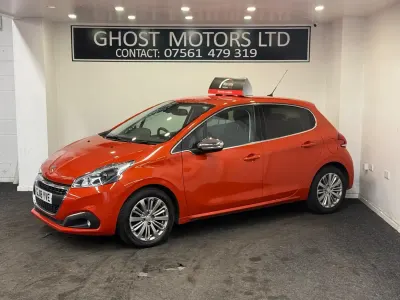 Usado Peugeot 208 Allure 2018 Laranja Citadino