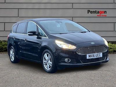 Black Used 2016 Ford S-MAX Titanium MPV | £12,995 (A bit pricey)