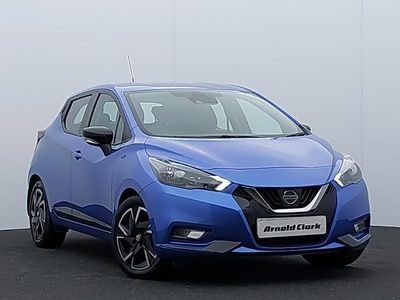 Used Nissan Micra Acenta 92 HP (67 kW) 2021 Blue Hatchback