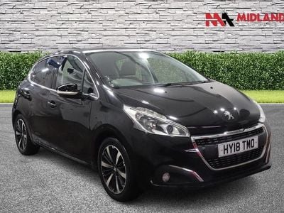 Used Peugeot 208 Allure Premium 2018 Black Hatchback