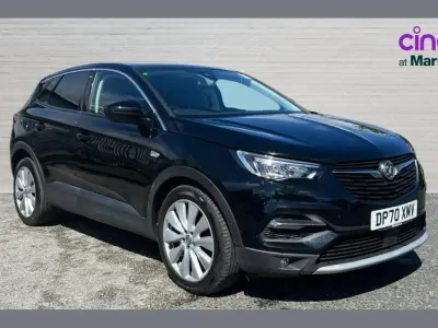 Used Vauxhall Grandland X Elite 130 HP (95 kW) 2020 Black SUV