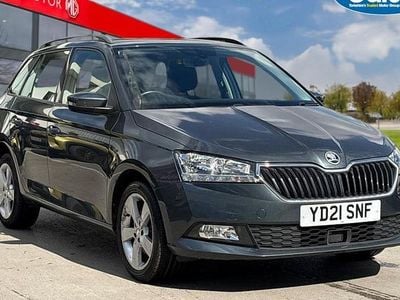 Used Skoda Fabia SE L 95 HP (69 kW) 2021 Grey Estate