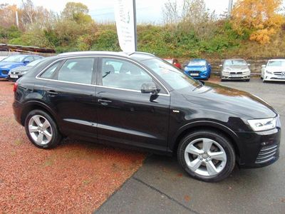 Używany Audi Q3 S-Line 180 KM (132 kW) 2015 Czarny SUV