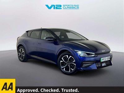 Used Kia EV6 GT-Line 166 kW (226 HP) 2022 Blue SUV
