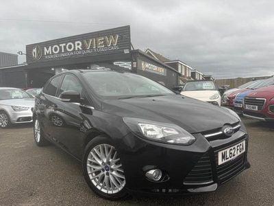 Used Ford Focus Zetec 2012 Black Hatchback