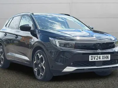Used Vauxhall Grandland X Ultimate 131 HP (96 kW) 2024 Black SUV
