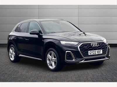 Black Used 2022 Audi Q5 S-Line SUV | £31,795 (Fair price)
