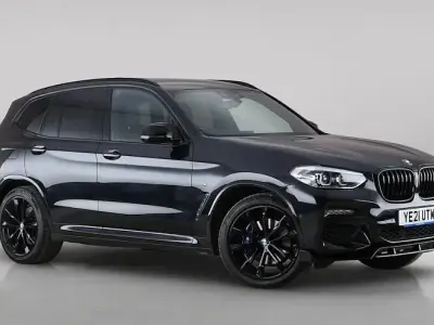 Used BMW X3 M Sport 190 HP (139 kW) 2021 Black SUV