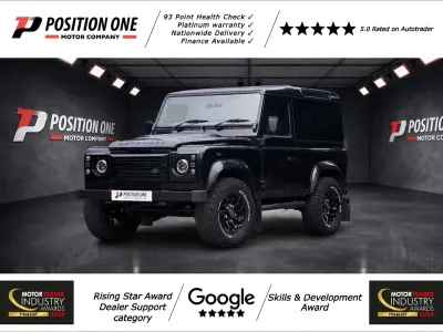 Used Land Rover Defender 122 HP (89 kW) 2009 Black Estate
