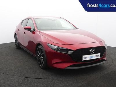 Red Used 2019 Mazda 3 Inclusive Hatchback | £15,295 (A bit pricey)