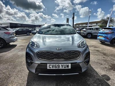 Begagnad Kia Sportage GT-Line 134 HK (98 kW) 2019 Grå SUV