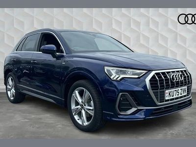 Used Audi Q3 S-Line 150 HP (110 kW) 2025 Blue SUV