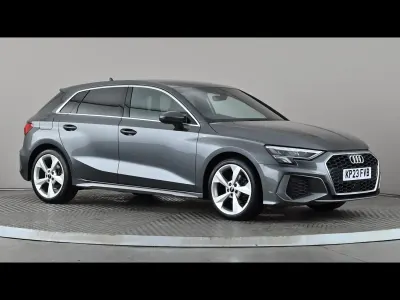 Used Audi A3 S-Line 150 HP (110 kW) 2023 Grey Sedan