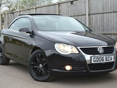 Begagnad VW Eos Sportline 2006 Svart Cab